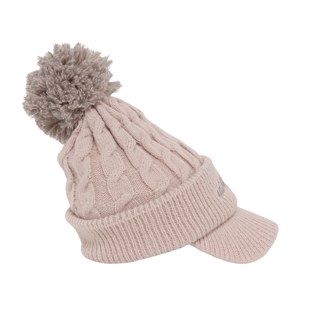 アディダス（adidas）（レディース）ゴルフ 帽子 ポンポンブリムニットキャップ KQE23-JX7041 BEG