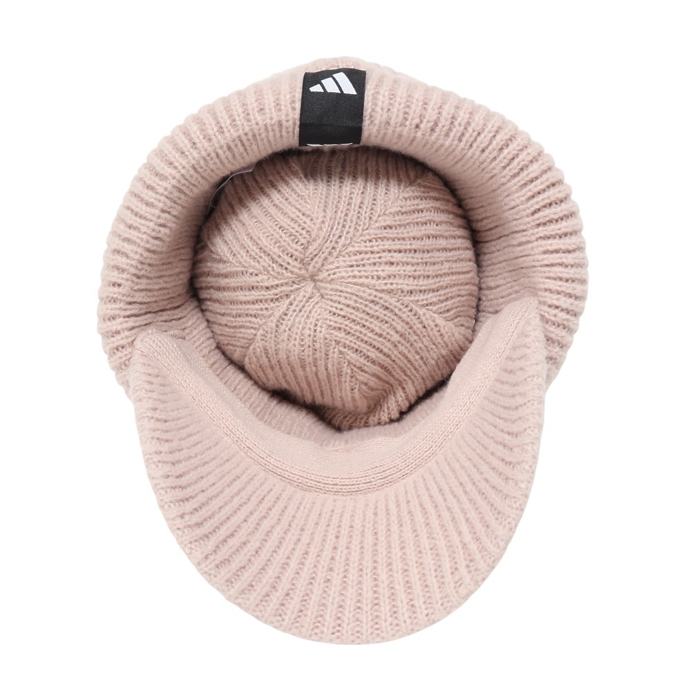 アディダス（adidas）（レディース）ゴルフ 帽子 ポンポンブリムニットキャップ KQE23-JX7041 BEG