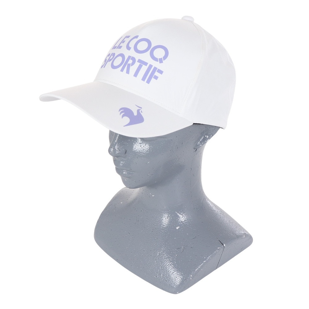 ルコックスポルティフ（lecoqsportif）（レディース）レインキャップ QGCXJC30 WH00