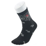 クアルトユナイテッド（CUARTO CUARTO UNITED）（レディース）バンダナレギュラーソックス FB-020-BLK