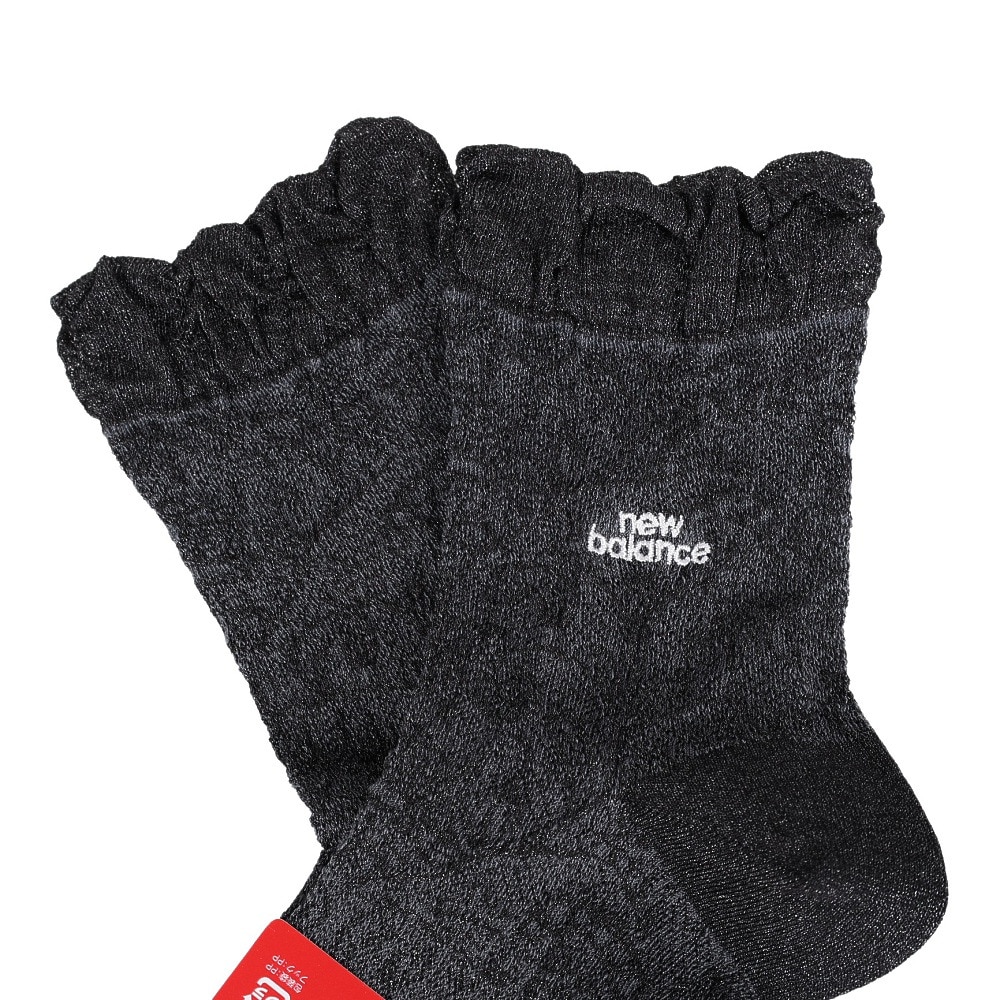 ニューバランス（new balance）（レディース）ゴルフ フラワーレース ソックス 012-3186501-010