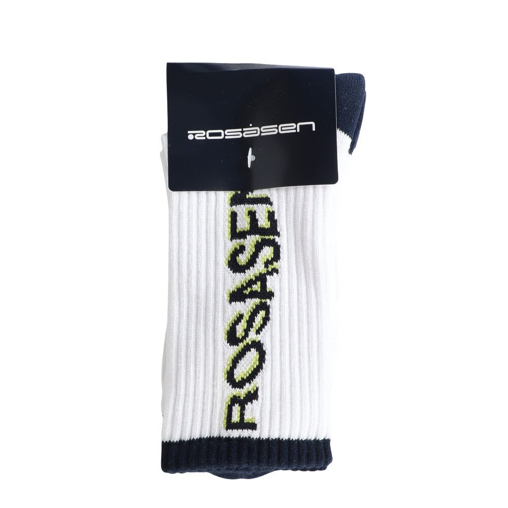 ROSASEN（レディース）ゴルフ ロゴ入りレギュラーソックス 046-41263-005