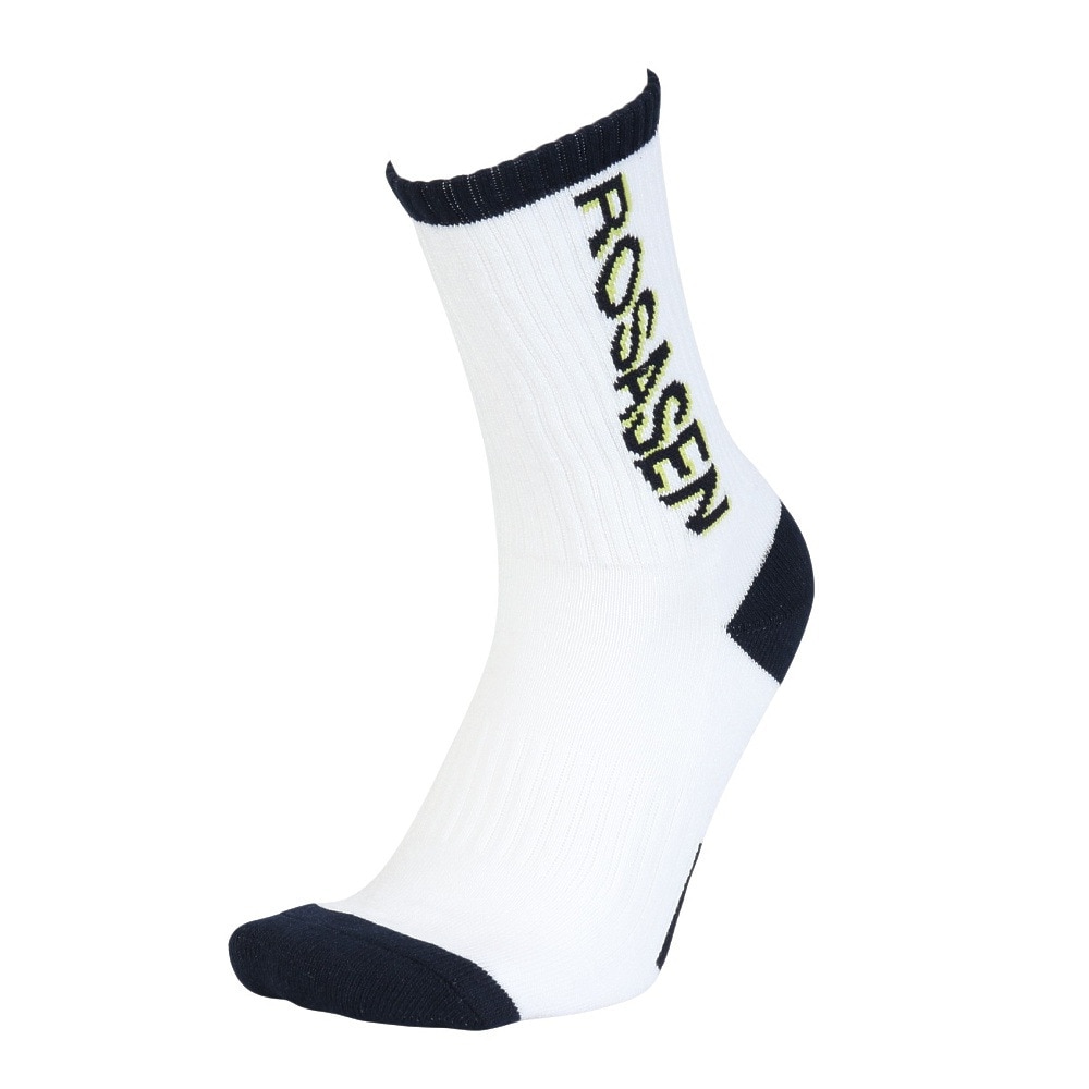 ROSASEN（レディース）ゴルフ ロゴ入りレギュラーソックス 046-41263-005