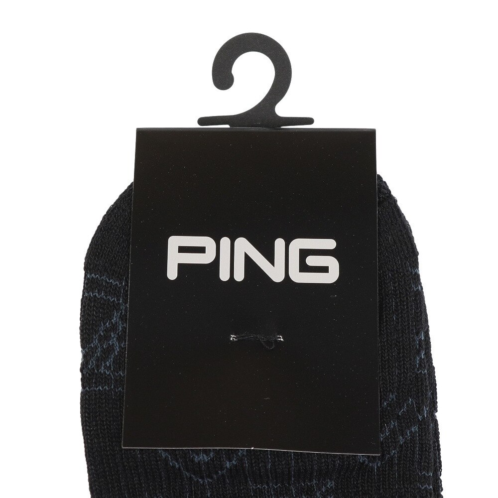 ピン（PING）（レディース）ショートソックス 622-4186102-010