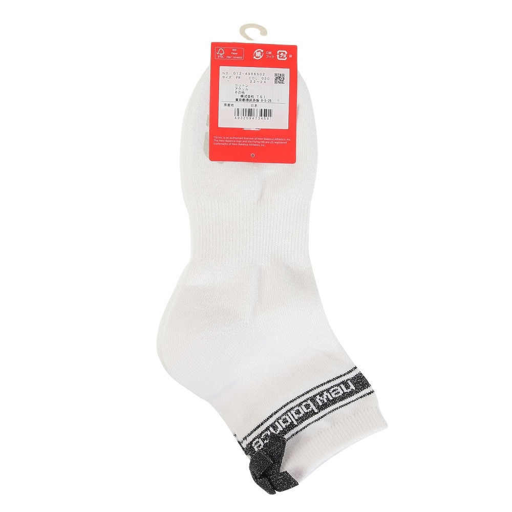 ニューバランス（new balance）（レディース）RIBBON ソックス 012-4986502-030