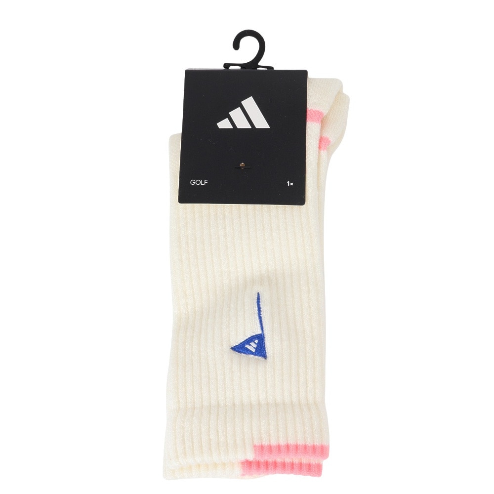 アディダス（adidas）（レディース）ゴルフ 保温 COLD.RDY クルーソックス JTC40-IS4844 W