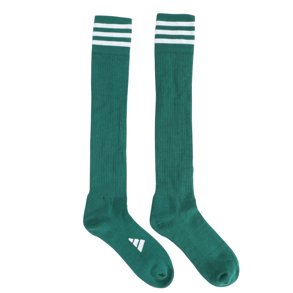 アディダス（adidas）（レディース）ゴルフ ニーハイ スリーストライプス クッションソックス MGR61-IS6529 GRN/W
