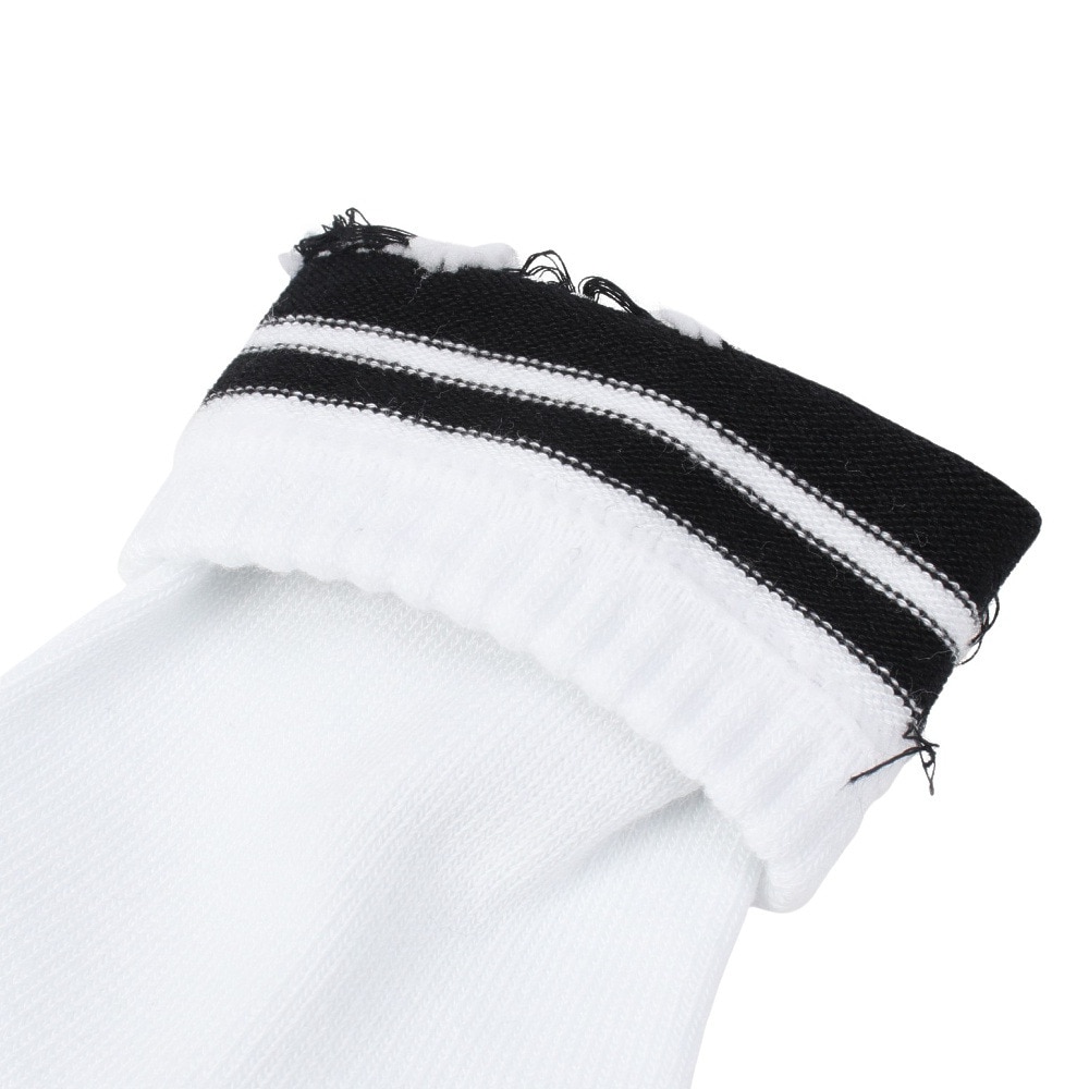 アドミラル ゴルフ（Admiral GOLF）（レディース）ゴルフ 抗菌防臭 ライン ミドルソックス ADMB4B20-WHT