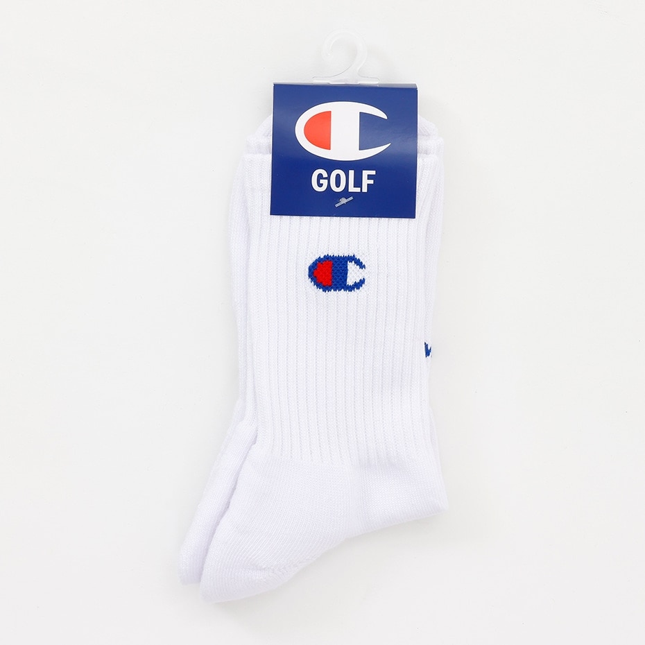 チャンピオン（CHAMPION）（レディース）ゴルフ ミドルソックス CW-AG702S 010