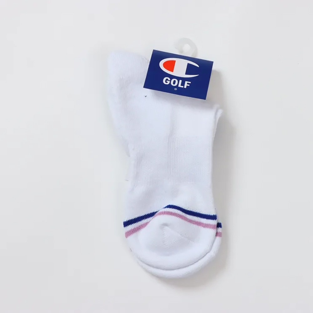 チャンピオン（CHAMPION）（レディース）ゴルフ SNEAKER ソックス CW-BG703S 010