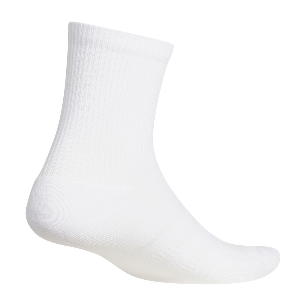 アディダス（adidas）（レディース）ハーフクルー丈 ソリッド クッションソックス KSM66-JD4437W