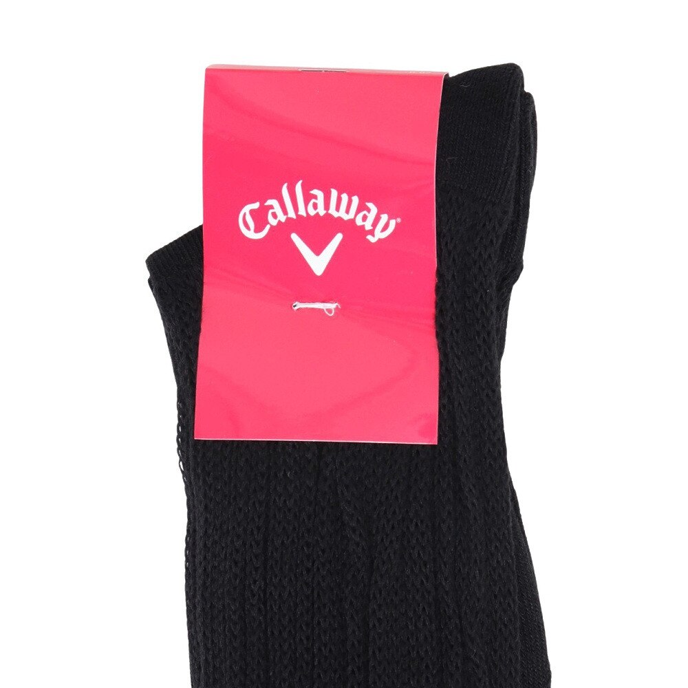 キャロウェイ（CALLAWAY）（レディース）ミドルルーズソックス C25293208-1010