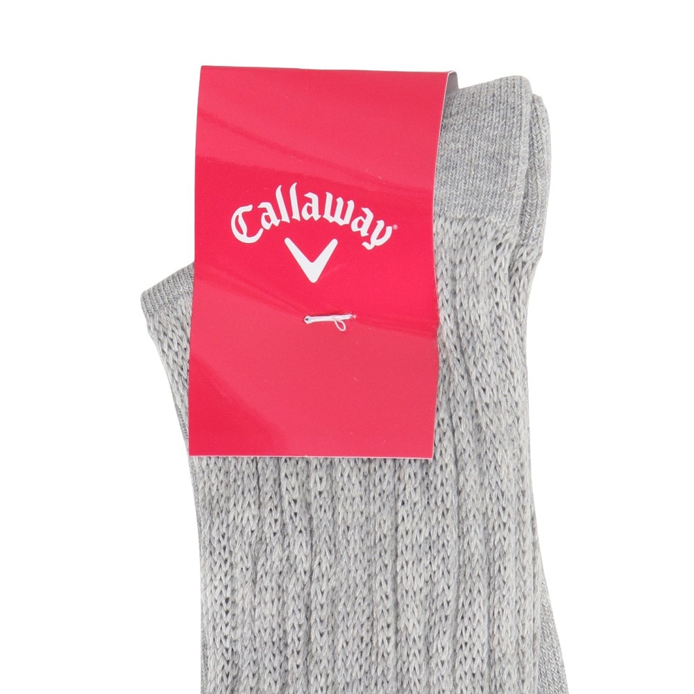 キャロウェイ（CALLAWAY）（レディース）ミドルルーズソックス C25293208-1021