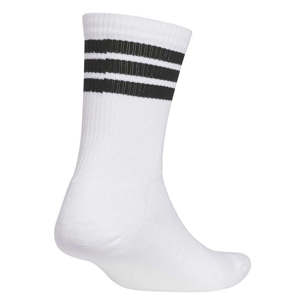 アディダス（adidas）（レディース）ゴルフ クルー丈 3ST クッションソックス KO387-KF0464WH/BK