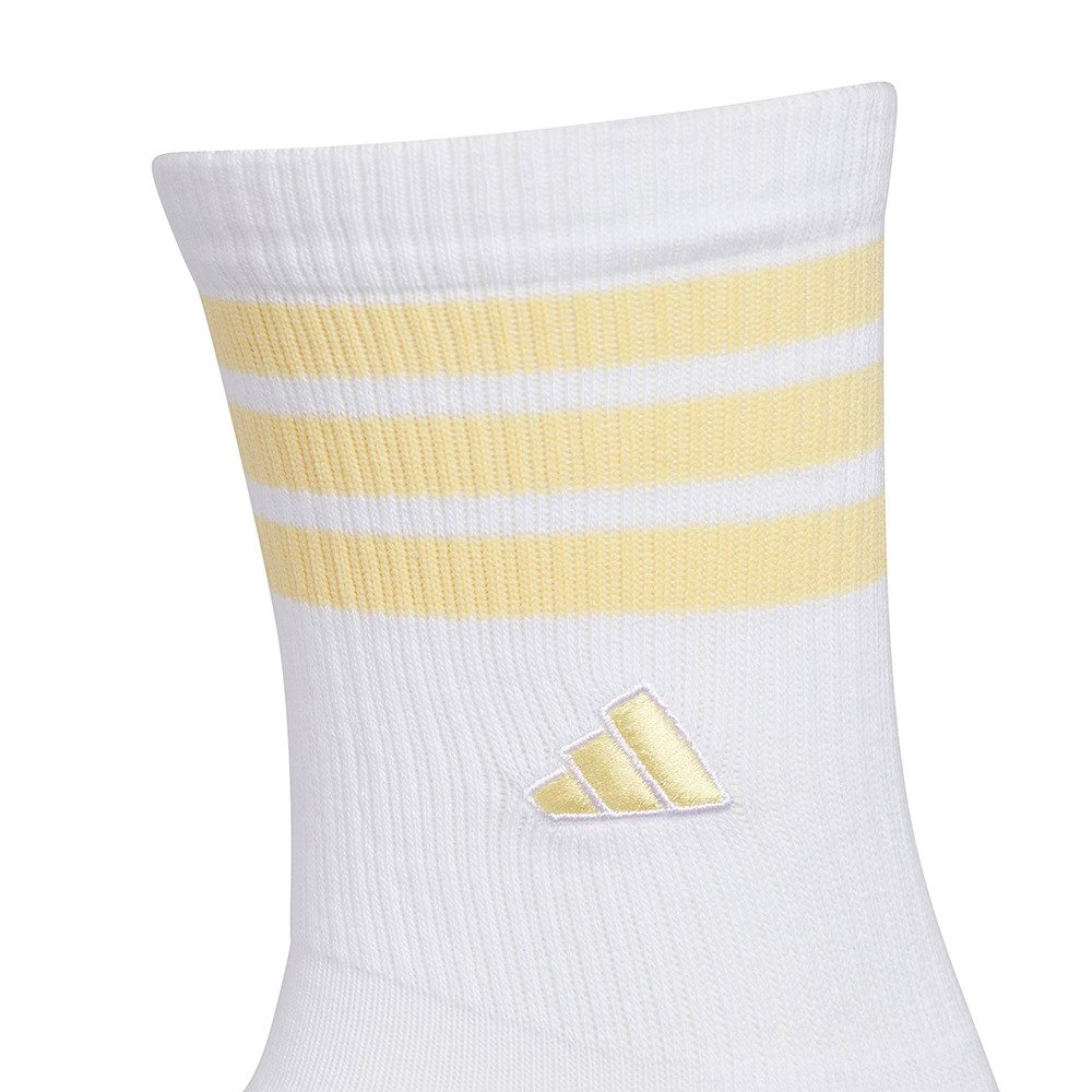 アディダス（adidas）（レディース）ゴルフ クルー丈 3ST クッションソックス KO387-KF0465W