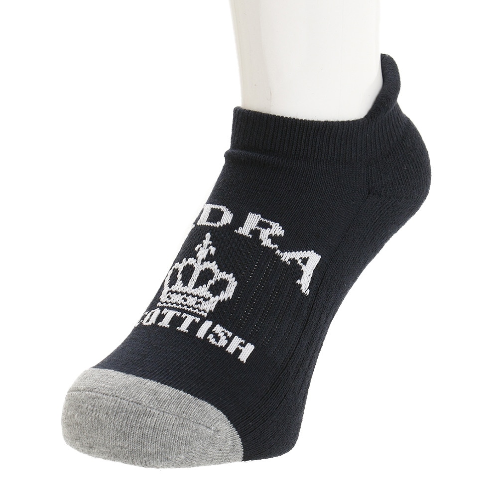  【衝撃価格】アンクルソックス 甲ロゴ FIDRA BFB253153NVY