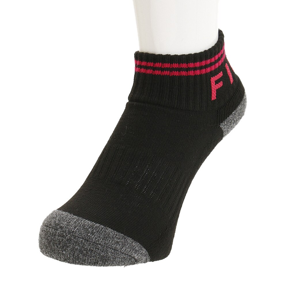  【衝撃価格】ショートソックス 切替 FIDRA BFB253157BLK