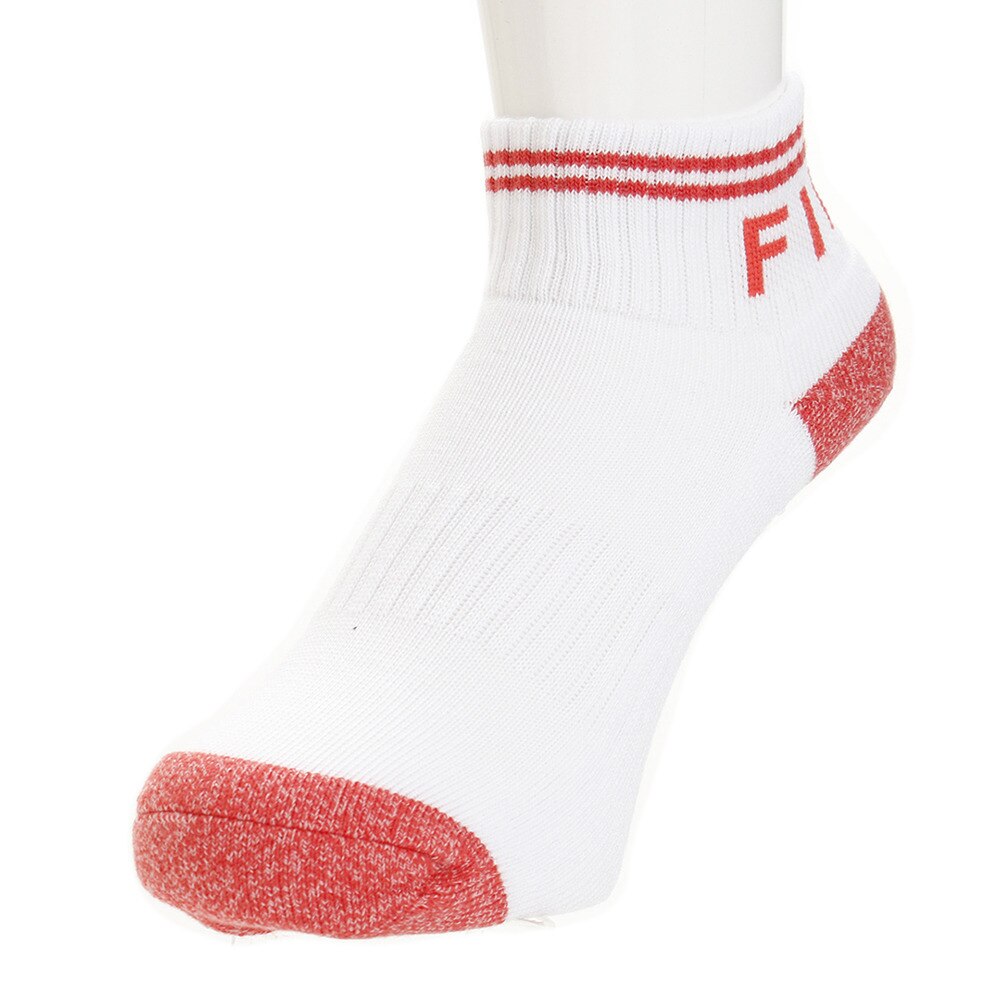  【衝撃価格】ショートソックス 切替 FIDRA BFB253157WHT