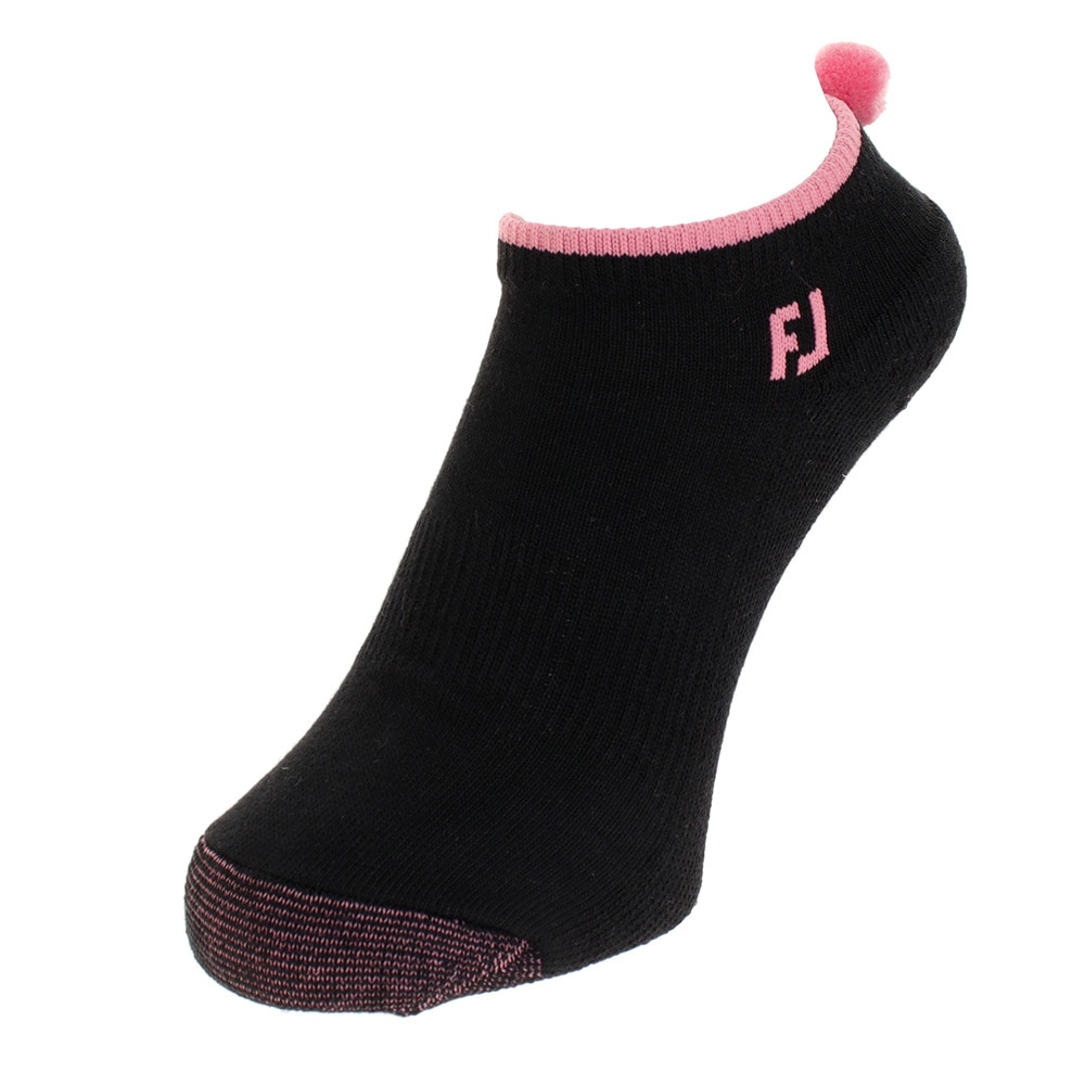 フットジョイ（FOOT JOY）（レディース）ゴルフ 吸水速乾 プロドライ ショートソックス FJSK206BP