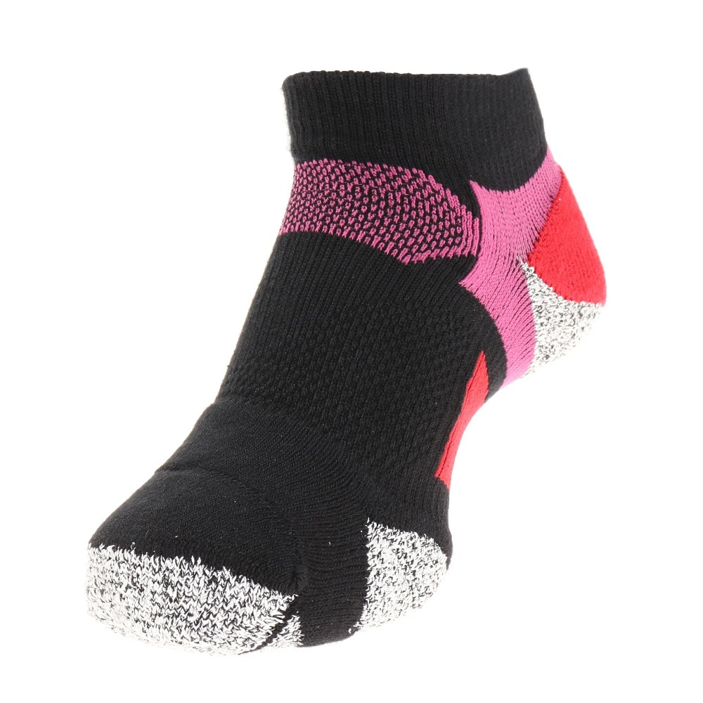 フットジョイ（FOOT JOY）（レディース）ゴルフ 抗菌防臭 ナノロックテック スポーツ ソックス BK/RD/PI FJSK214BK