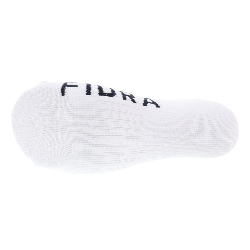 フィドラ（FIDRA）（レディース）ゴルフ 抗菌防臭 ショートソックス FD5KWF90 WHT