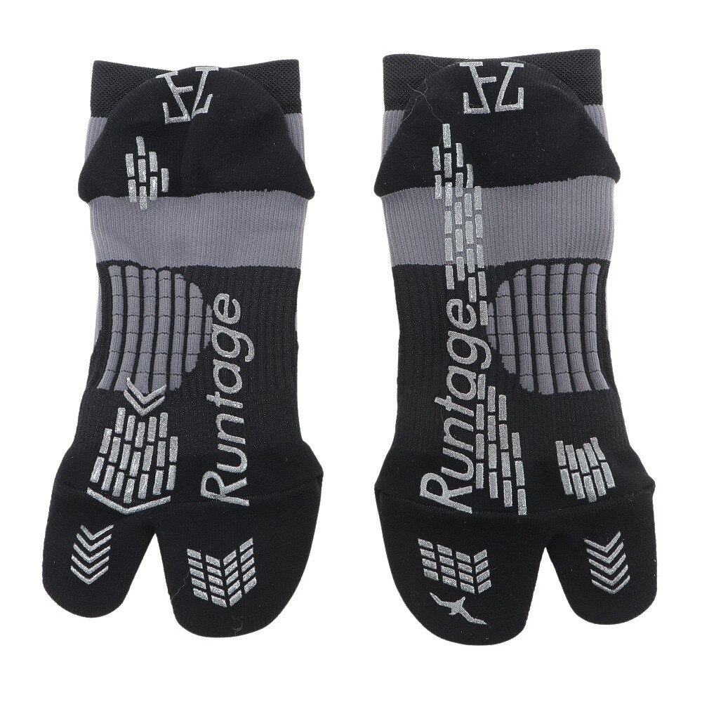 トミーアーマー（Tommy Armour）（レディース）ゴルフ 着圧 Runtage アンクルソックス TAED22F080017 BLK