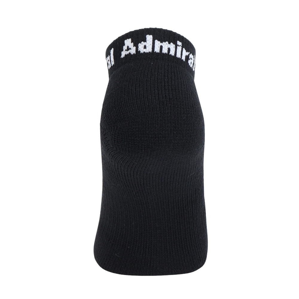 アドミラル ゴルフ（Admiral GOLF）（レディース）レディースショート丈 ゴルフソックス ADMB317F-BLK