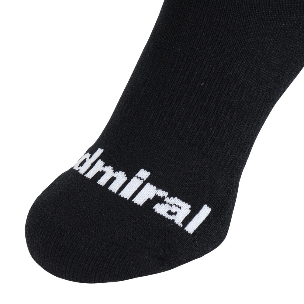 アドミラル ゴルフ（Admiral GOLF）（レディース）レディースショート丈 ゴルフソックス ADMB317F-BLK