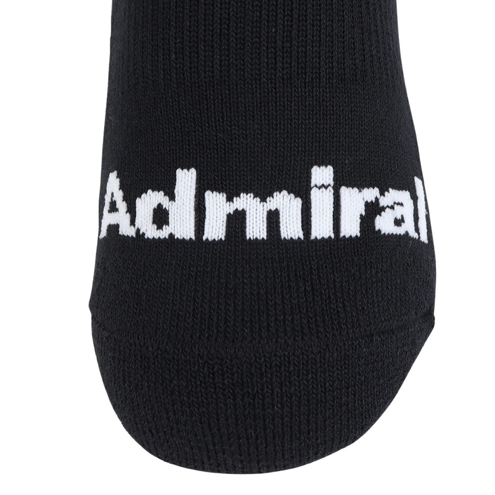 アドミラル ゴルフ（Admiral GOLF）（レディース）レディースショート丈 ゴルフソックス ADMB317F-BLK