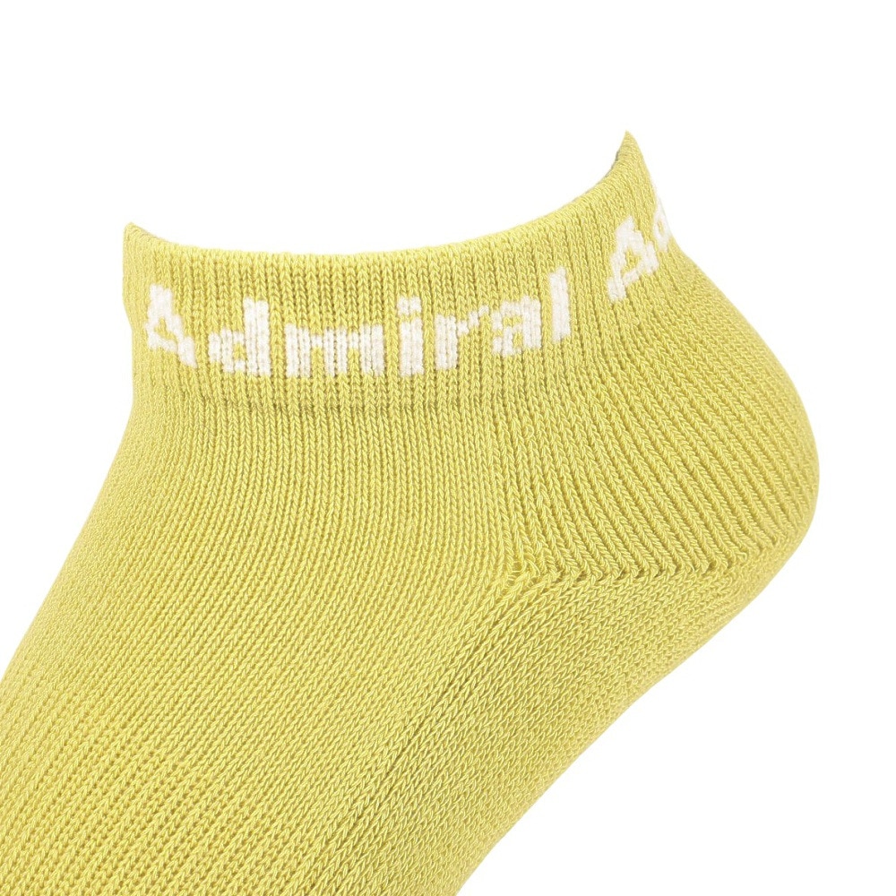 アドミラル ゴルフ（Admiral GOLF）（レディース）ゴルフ ショート丈ソックス 1足組 ADMB317F-LMGRN