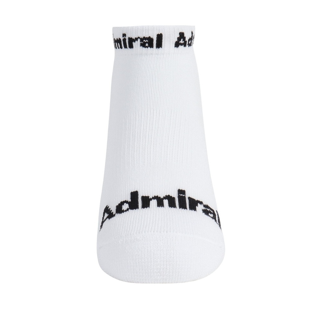 アドミラル ゴルフ（Admiral GOLF）（レディース）レディースショート丈 ゴルフソックス ADMB317F-WHT