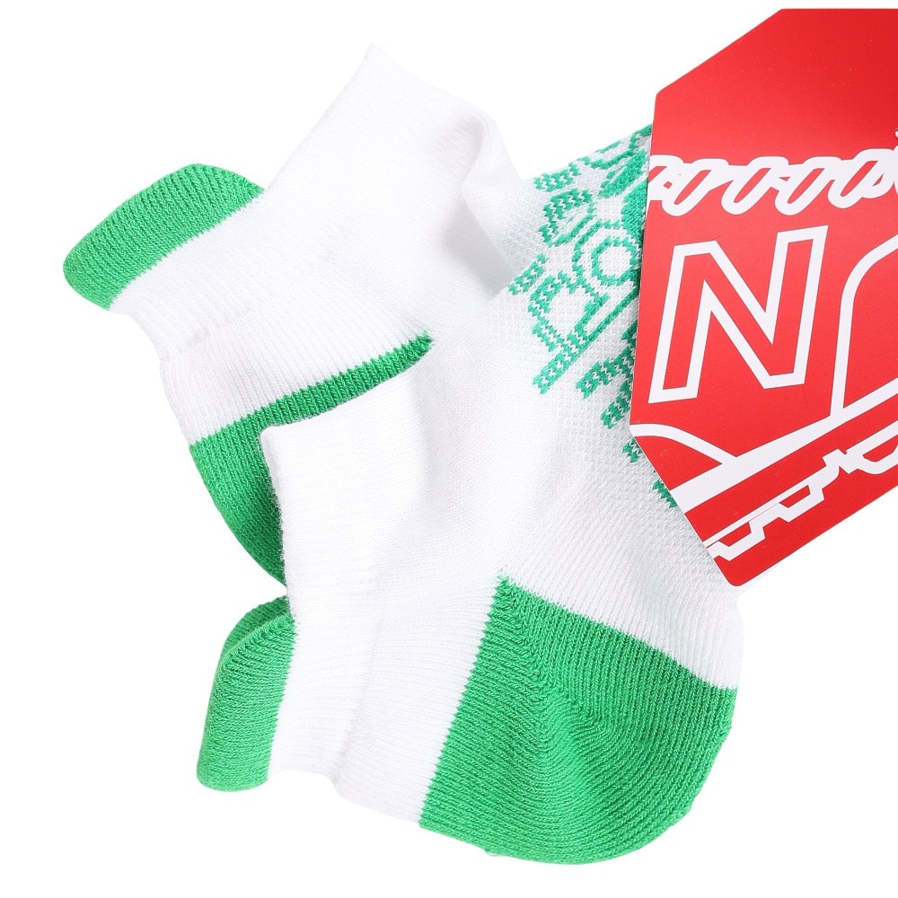 ニューバランス（new balance）（レディース）ゴルフ 抗菌防臭 ロゴ バイカラー アンクルソックス 012-3986501-132