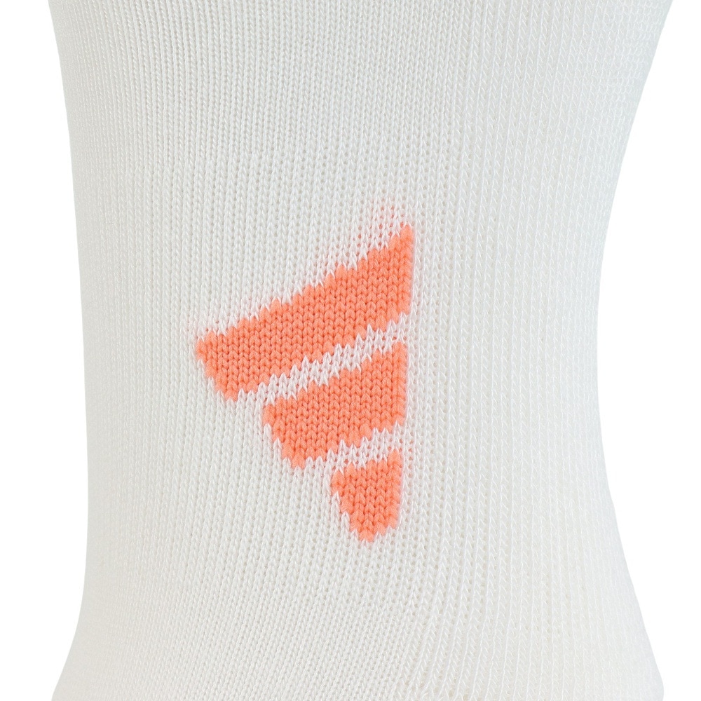 アディダス（adidas）（メンズ、レディース）ゴルフ アンクル丈 スリーストライプス クッションソックス MGR64-IB0461WH