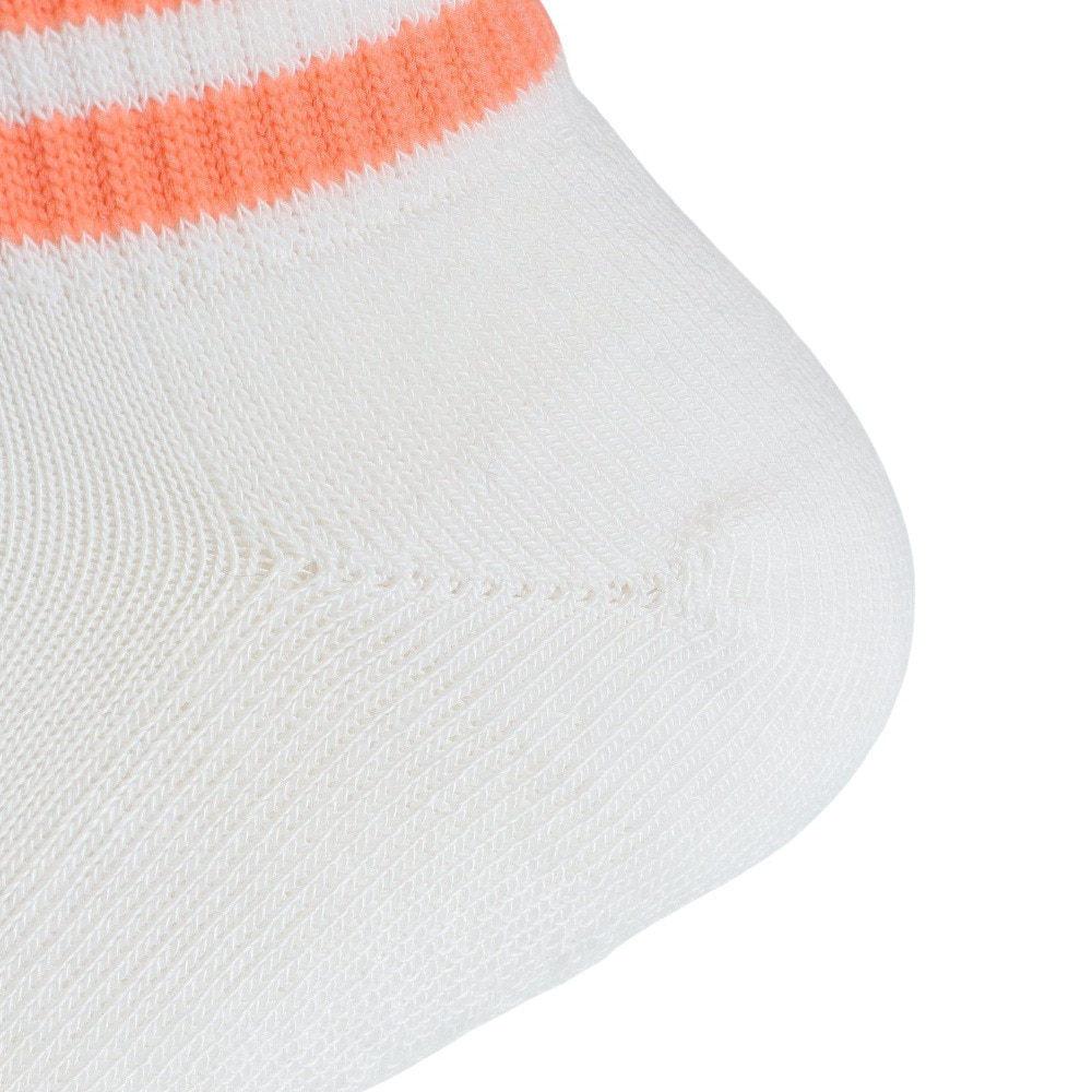 アディダス（adidas）（メンズ、レディース）ゴルフ アンクル丈 スリーストライプス クッションソックス MGR64-IB0461WH