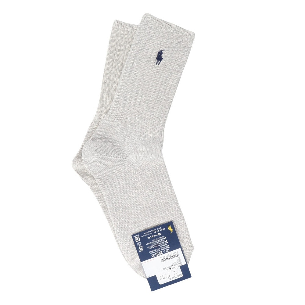 ポロ ラルフローレン（Polo Ralph Lauren）（レディース）ゴルフ 靴下 リブ無地ソックス 3207538-93