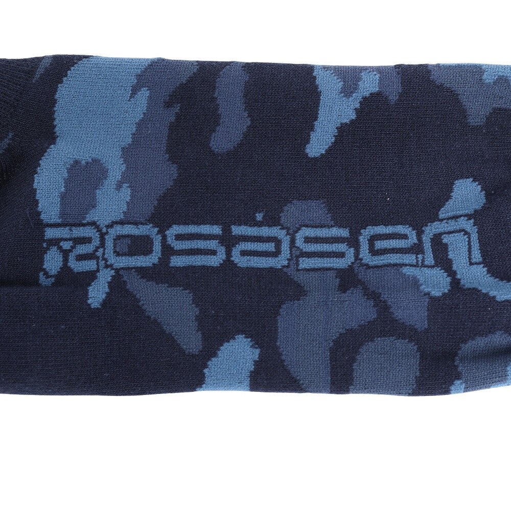ROSASEN（レディース）ゴルフ 抗菌防臭 カモフラージュ柄 スニーカーソックス 046-41262-098