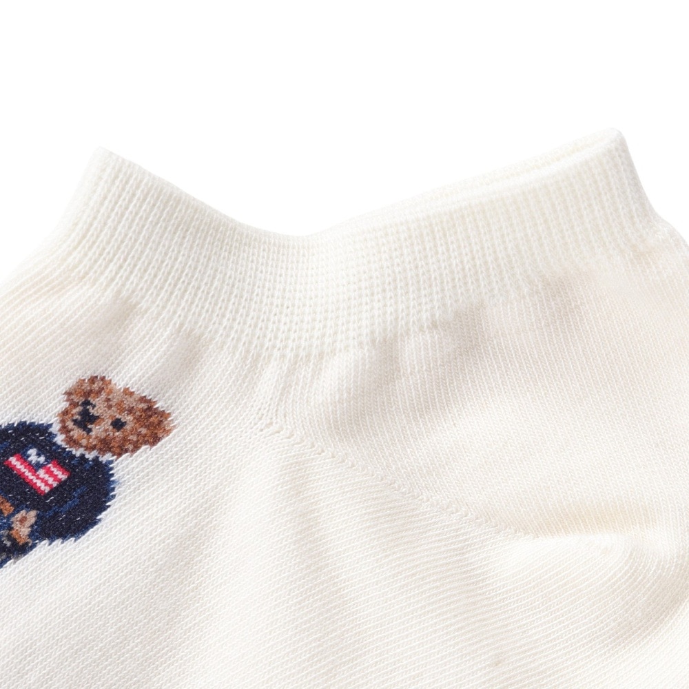 ポロ ラルフローレン（Polo Ralph Lauren）（レディース）ゴルフ 婦人 ベア総柄 ショートソックス 3207-937-68