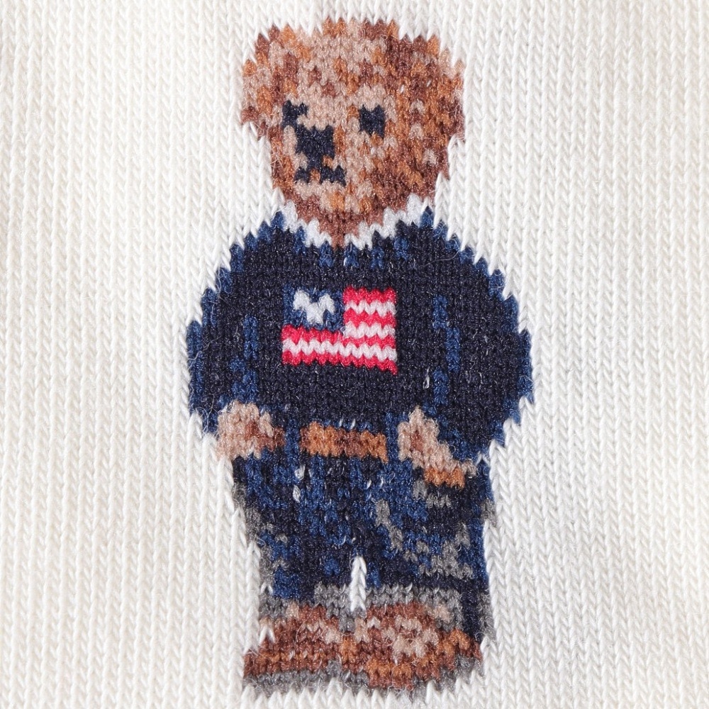 ポロ ラルフローレン（Polo Ralph Lauren）（レディース）ゴルフ 婦人 ベア総柄 ショートソックス 3207-937-68