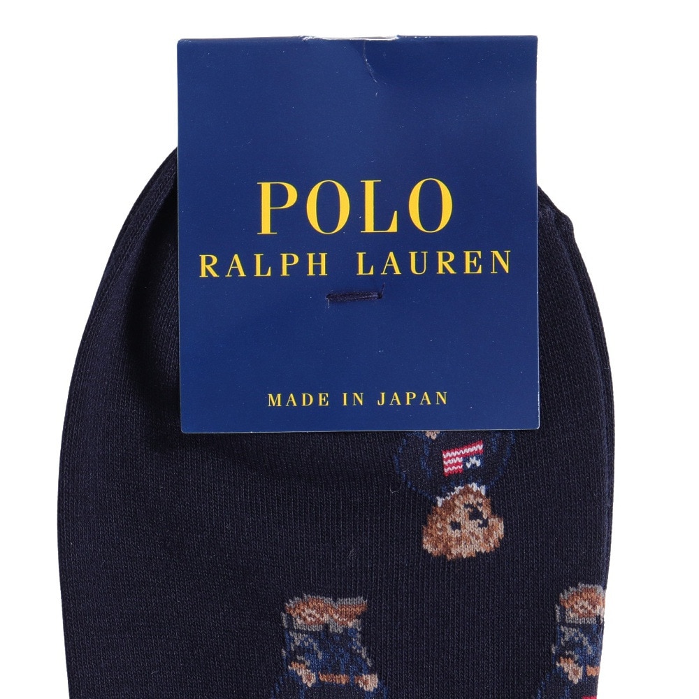 ポロ ラルフローレン（Polo Ralph Lauren）（レディース）ゴルフ 婦人 ベア総柄 ショートソックス 3207-937-91