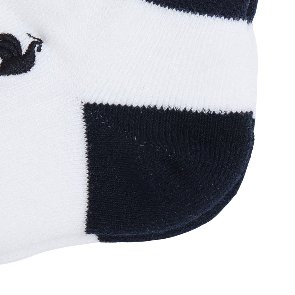 ルコックスポルティフ（lecoqsportif）（レディース）ゴルフ ロゴ入りアンクル丈ソックス QGCXJB03 WH00