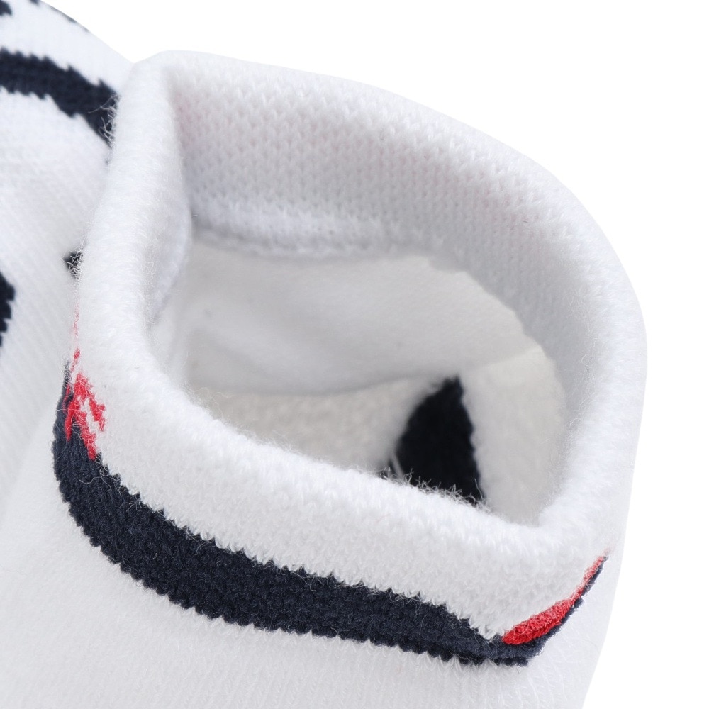 ルコックスポルティフ（lecoqsportif）（レディース）ゴルフ ロゴ入りアンクル丈ソックス QGCXJB03 WH00