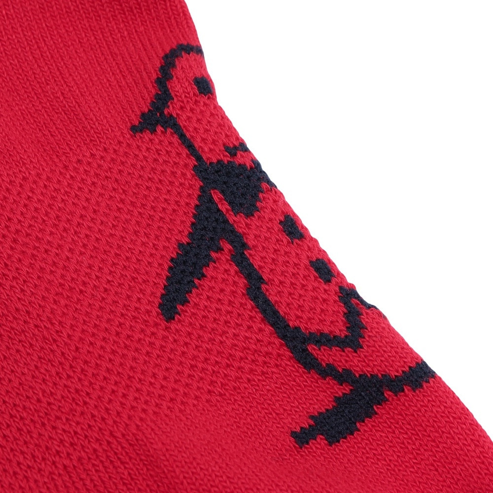 マンシングウエア（MUNSING WEAR）（レディース）ゴルフ アンクル丈 ペンギンジャカードソックス MGCXJB02 RD00