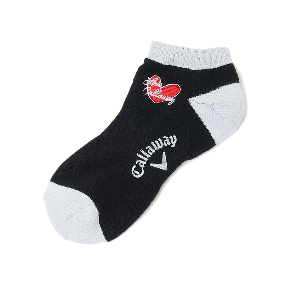 キャロウェイ（CALLAWAY）（レディース）ゴルフ ラブキャロウェイ アンクルソックス C25193202-1010