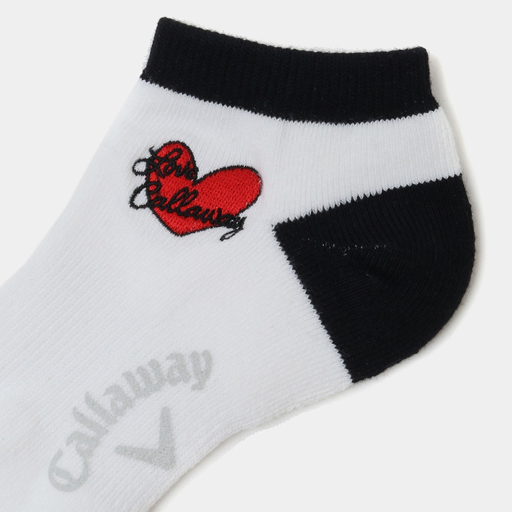キャロウェイ（CALLAWAY）（レディース）ラブキャロウェイ アンクルソックス C25193202-1030