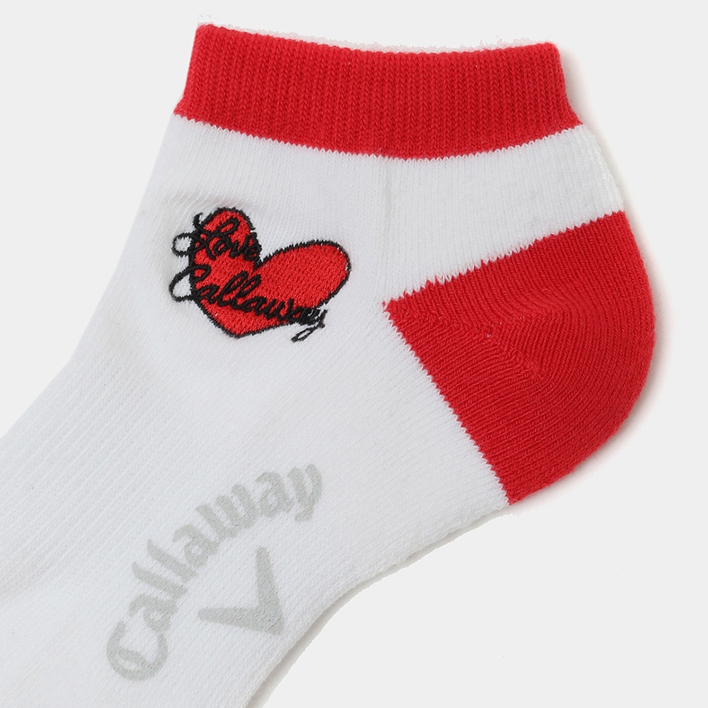 キャロウェイ（CALLAWAY）（レディース）ラブキャロウェイ アンクルソックス C25193202-1031