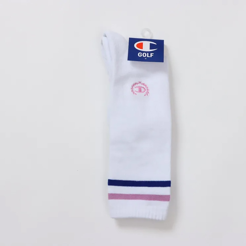チャンピオン（CHAMPION）（レディース）ゴルフ ハイソックス CW-BG701S 010