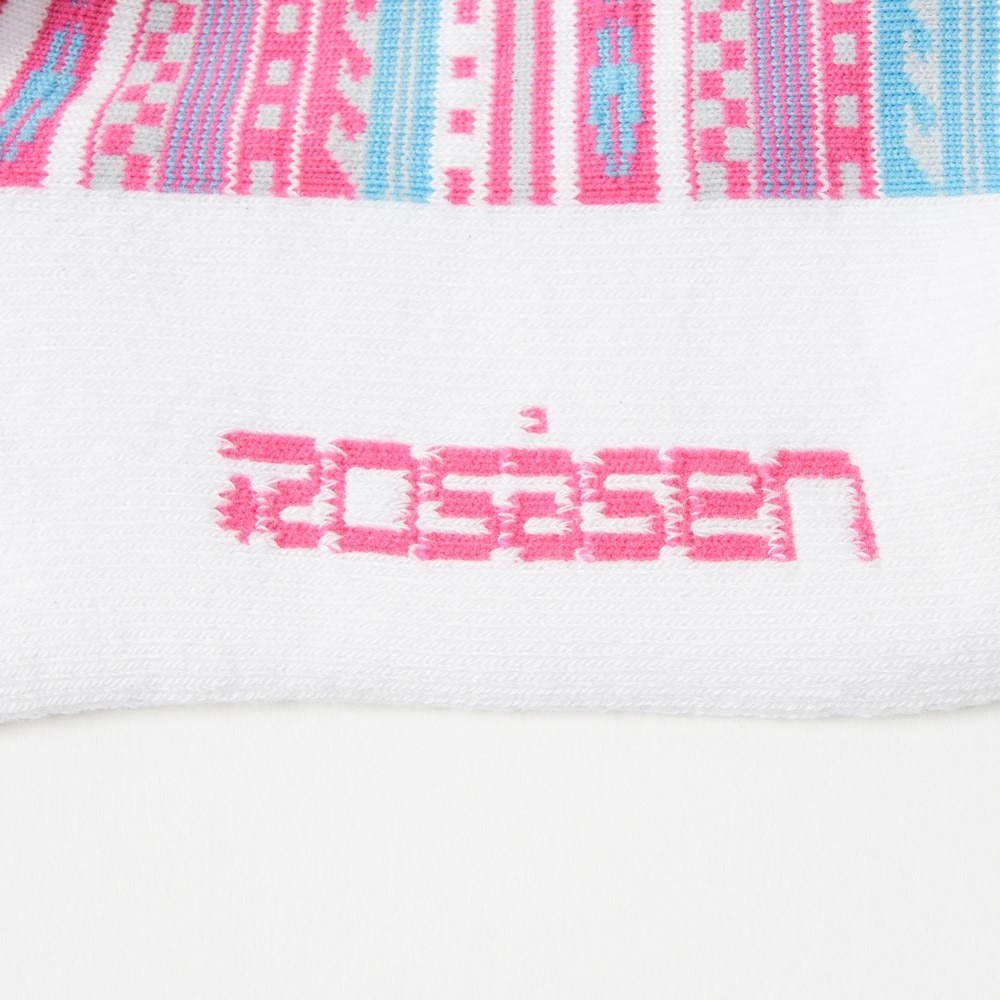 ROSASEN（レディース）サーフボーダ柄 アンクル丈ソックス 046-43264-25SS-073