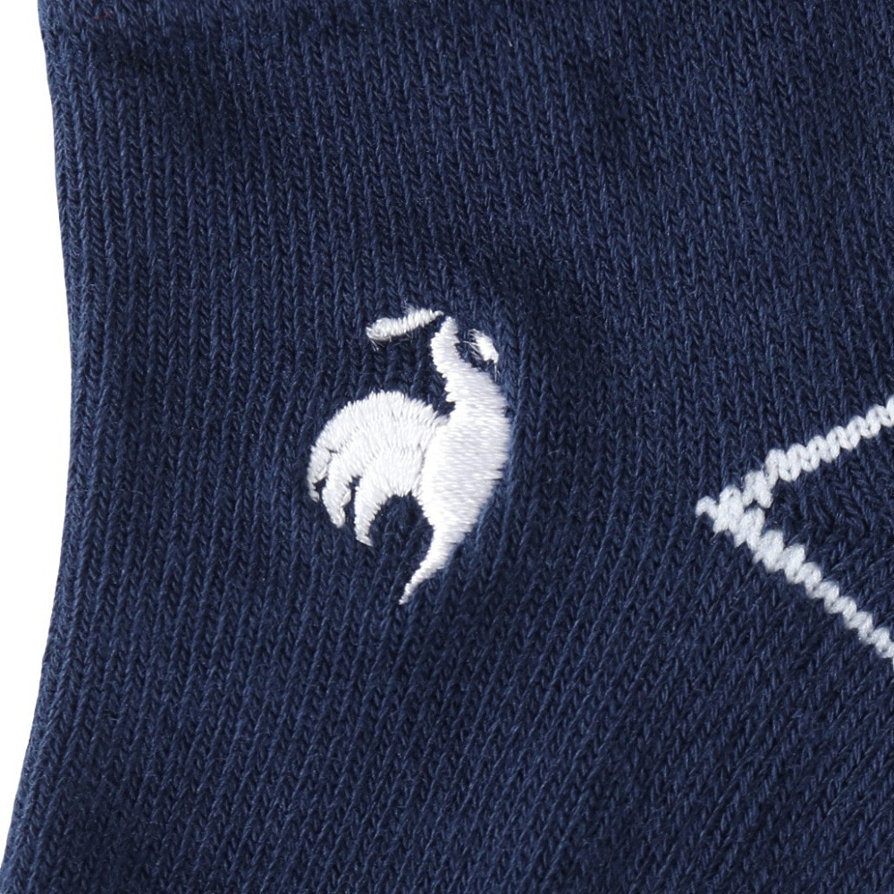 ルコックスポルティフ（lecoqsportif）（レディース）ゴルフ 定番アンクル丈ソックス LG5SSO01L NV00