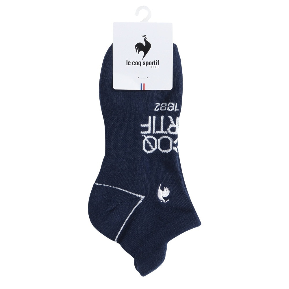 ルコックスポルティフ（lecoqsportif）（レディース）ゴルフ 定番アンクル丈ソックス LG5SSO01L NV00
