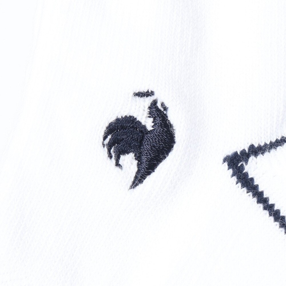 ルコックスポルティフ（lecoqsportif）（レディース）ゴルフ 定番アンクル丈ソックス LG5SSO01L WH00